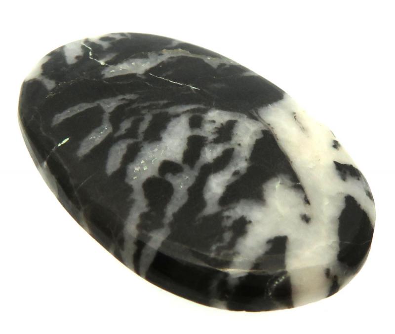 Oval 38x24mm White Buffalo Turquoise Cabochon 22