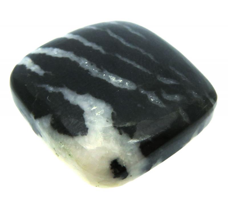 Square 25x25mm White Buffalo Turquoise Cabochon 24