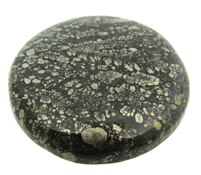 Round 31x31mm Marcasite Cabochon 18