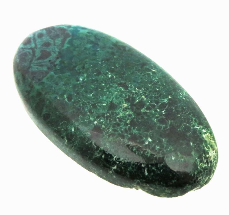 Oval 37x19mm Shattuckite Cabochon 18