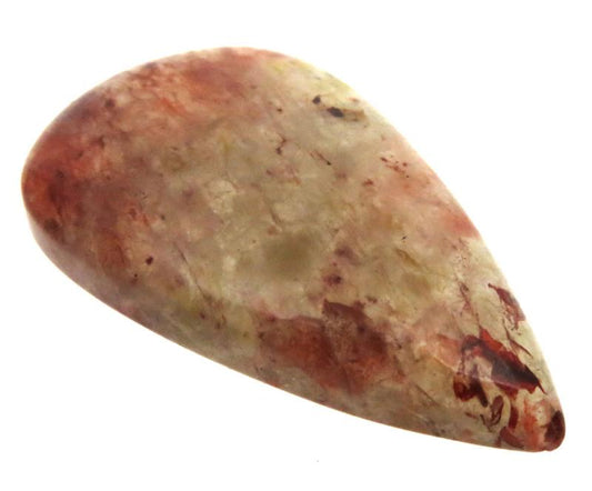 Teardrop 42x26mm Lepidocrocite Mix Cabochon 28
