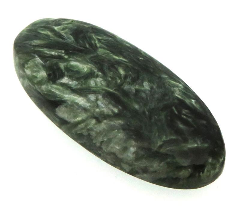 Oval 39x17mm Seraphinite Cabochon 02