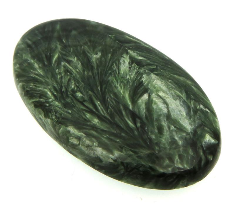 Oval 40x24mm Seraphinite Cabochon 07