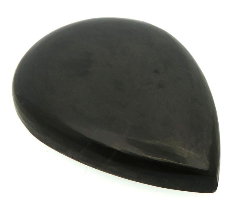 Teardrop 51x37mm Shungite Cabochon 04