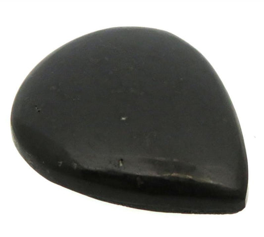 Teardrop 43x35mm Shungite Cabochon 13