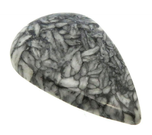 Teardrop 42x27mm Pinolith Cabochon 01