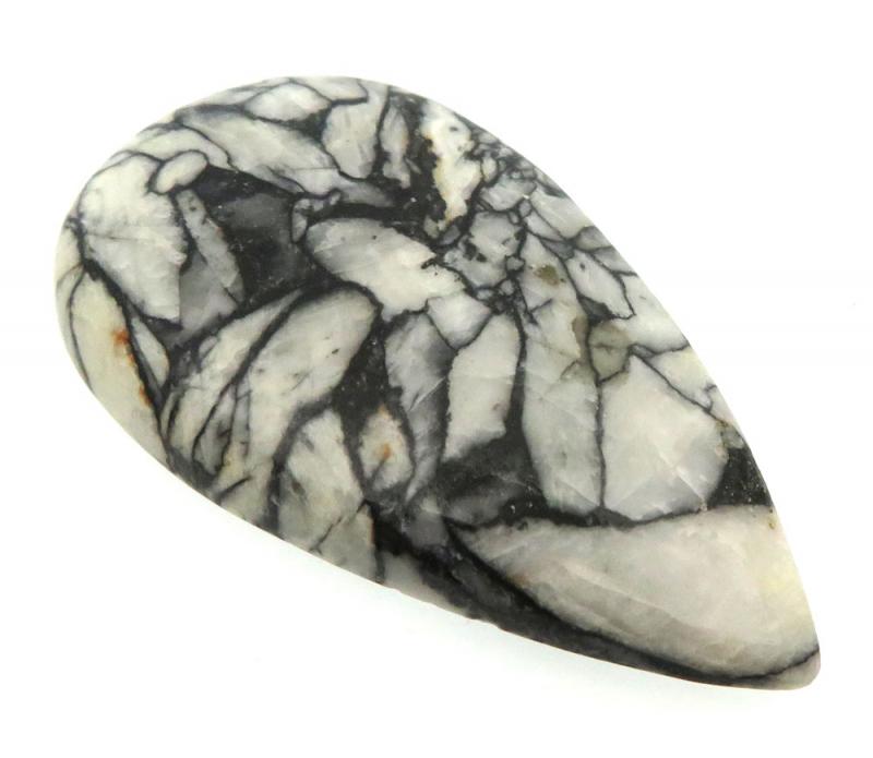 Teardrop 46x26mm Pinolith Cabochon 17