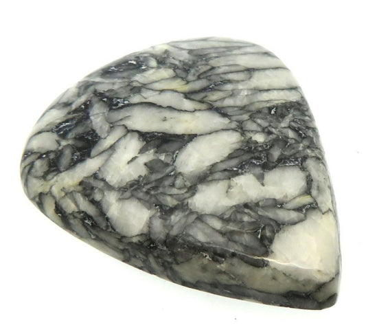 Teardrop 40x33mm Pinolith Cabochon 26