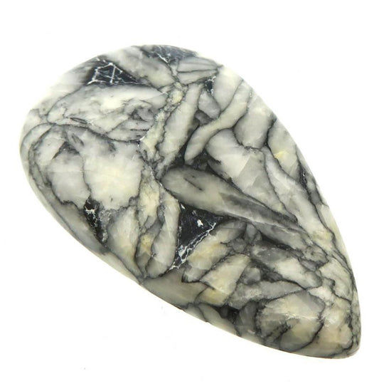 Teardrop 42x24mm Pinolith Cabochon 31