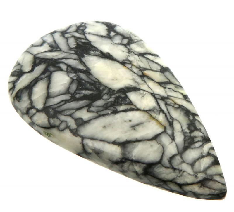 Teardrop 45x26mm Pinolith Cabochon 41
