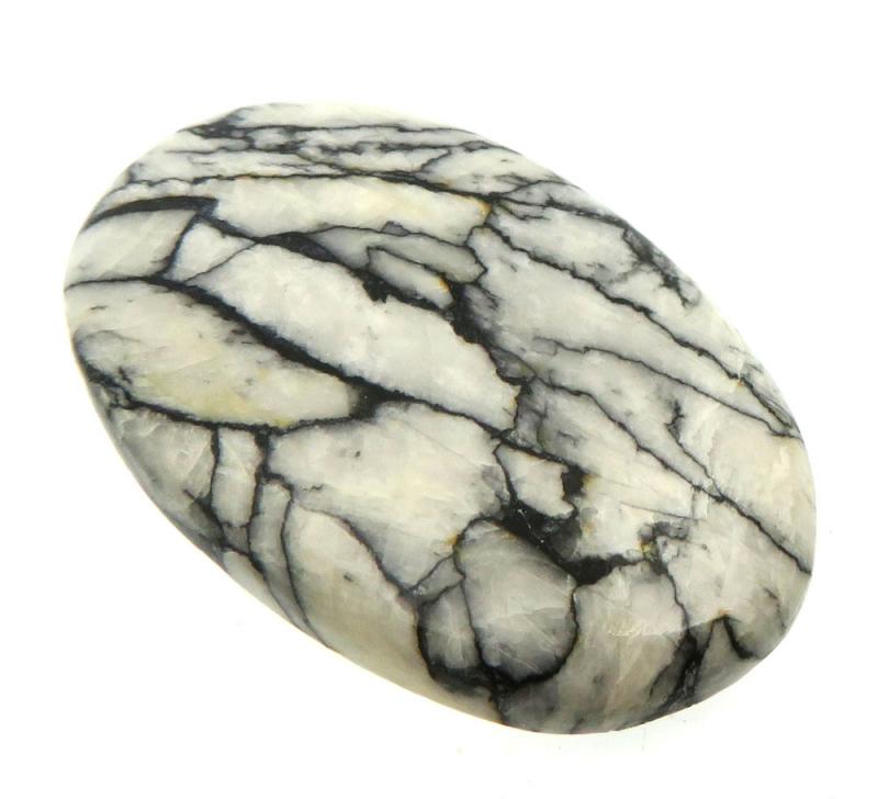 Oval 37x23mm Pinolith Cabochon 45