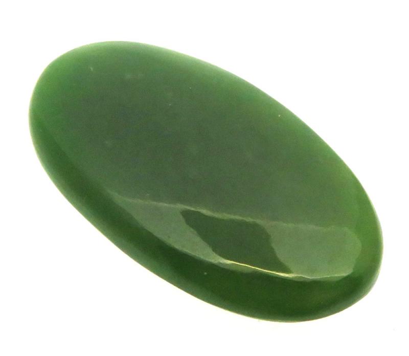 Oval 37x20mm Nephrite Jade Cabochon 11