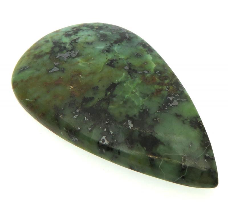Teardrop 47x26mm Brazilian Turquoise Cabochon 15