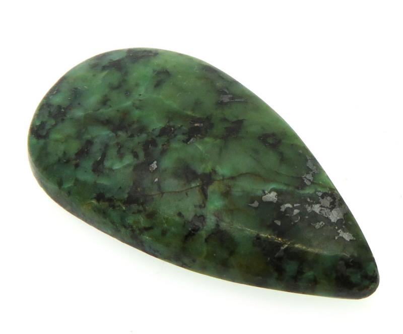 Teardrop 35x19mm Brazilian Turquoise Cabochon 19