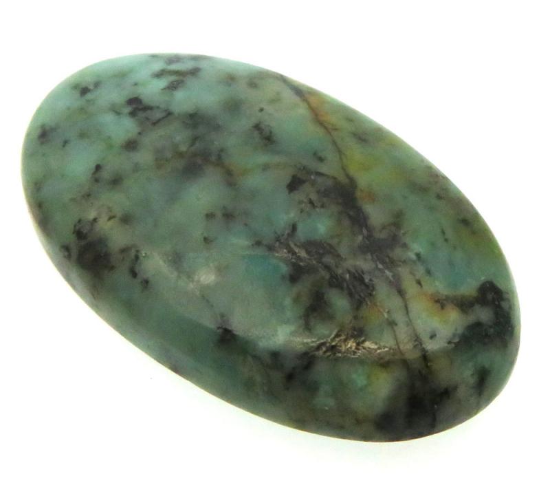Oval 37x21mm Brazilian Turquoise Cabochon 22