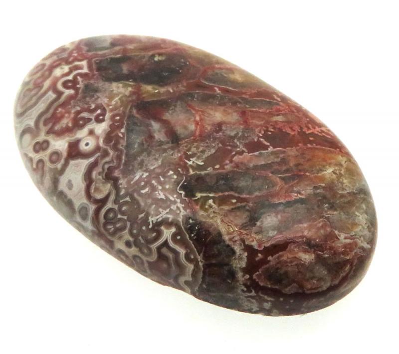 Oval 36x21mm Natural Crazy Lace Agate Cabochon 13