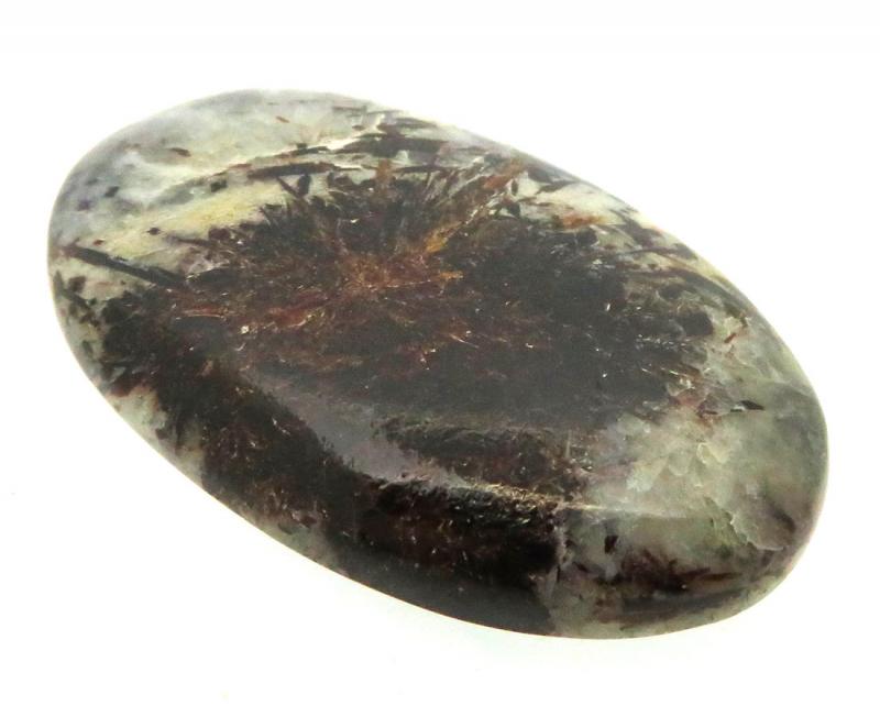 Oval 39x24mm Astrophyllite Cabochon 11