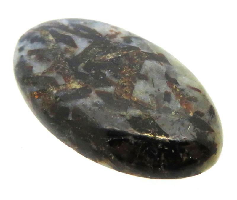 Oval 38x21mm Astrophyllite Cabochon 15