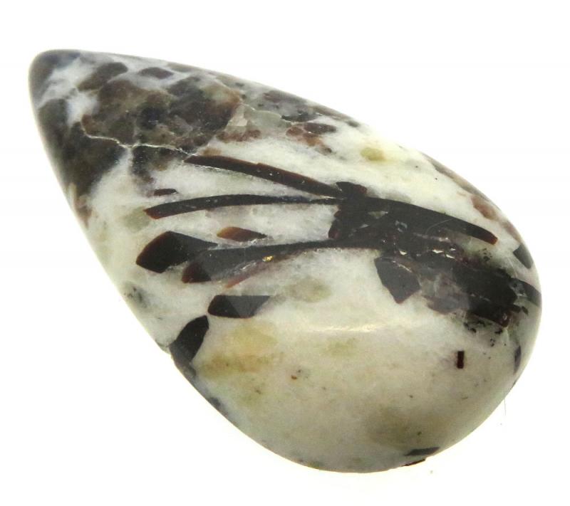 Teardrop 40x20mm Astrophyllite Cabochon 20