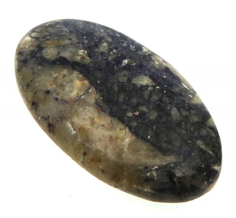 Oval 38x20mm Indian Fluorite Cabochon 28