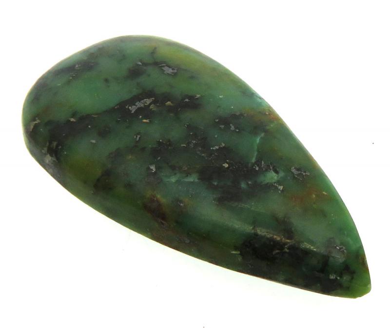 Teardrop 35x18mm Brazilian Turquoise Cabochon 28