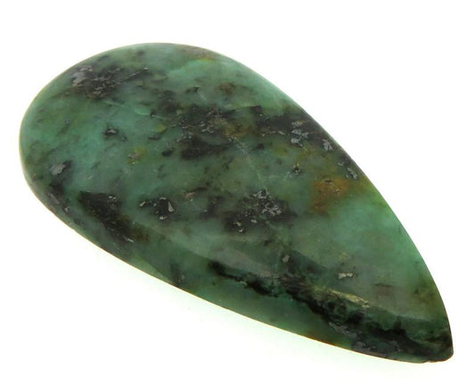 Teardrop 41x20mm Brazilian Turquoise Cabochon 32