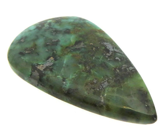 Teardrop 42x24mm Brazilian Turquoise Cabochon 43