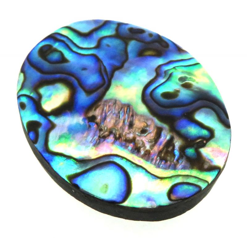 Oval 33x25mm Paua Shell Cabochon 22