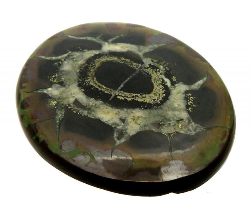 Oval 50x42mm Septarian Cabochon 10