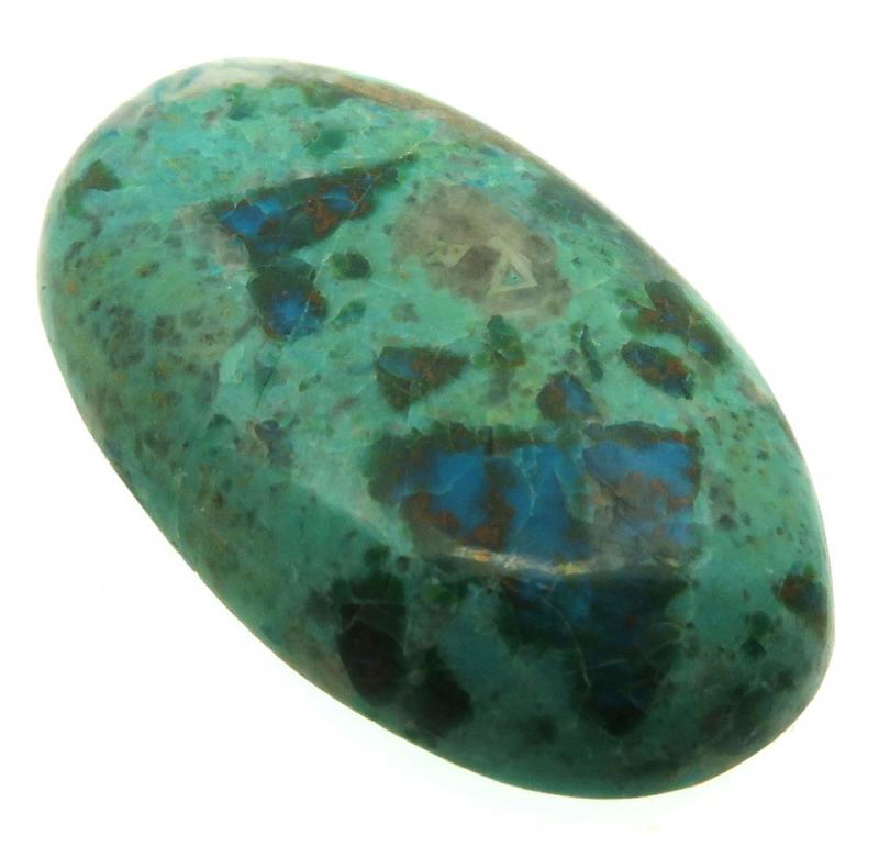 Oval 35x21mm Chrysocolla Cabochon 27