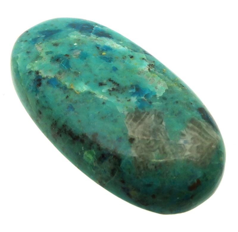 Oval 40x21mm Chrysocolla Cabochon 31