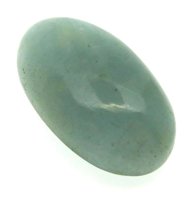 Oval 30x17mm Aquamarine Cabochon 02
