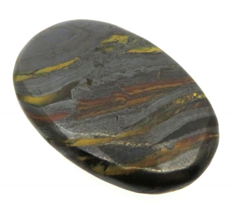 Oval 36x24mm Tiger Iron Cabochon 02