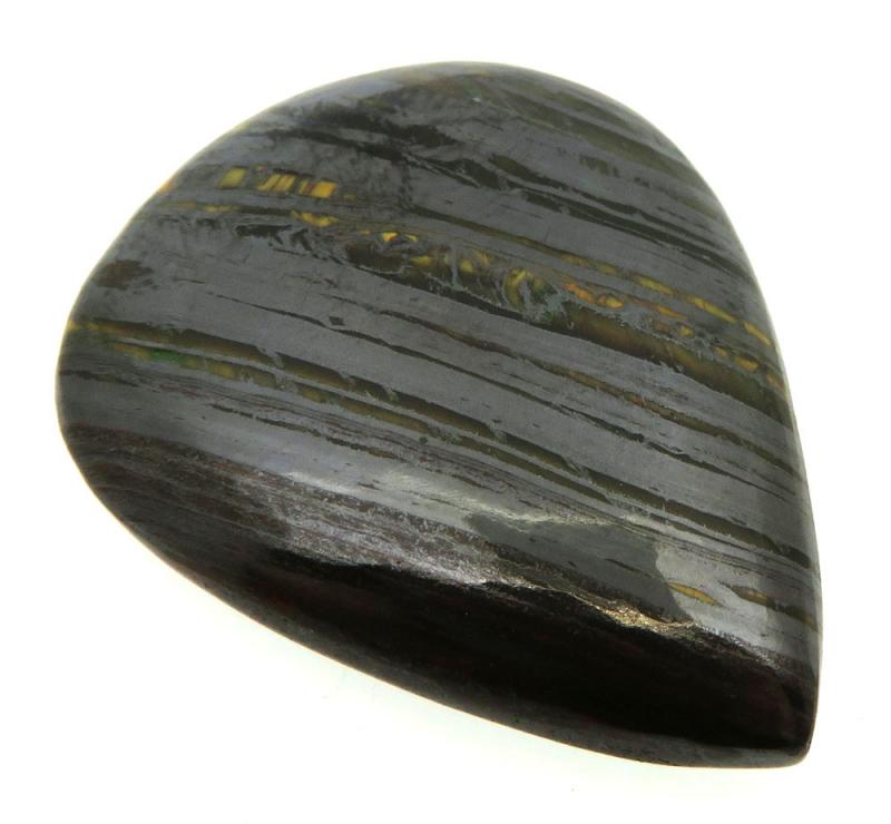 Teardrop 35x28mm Tiger Iron Cabochon 06