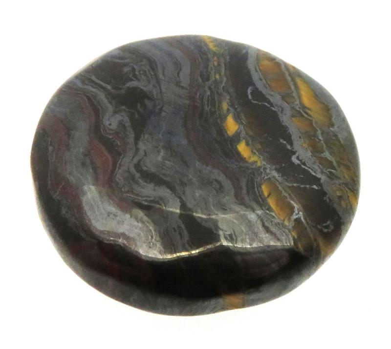 Round 23x23mm Tiger Iron Cabochon 07