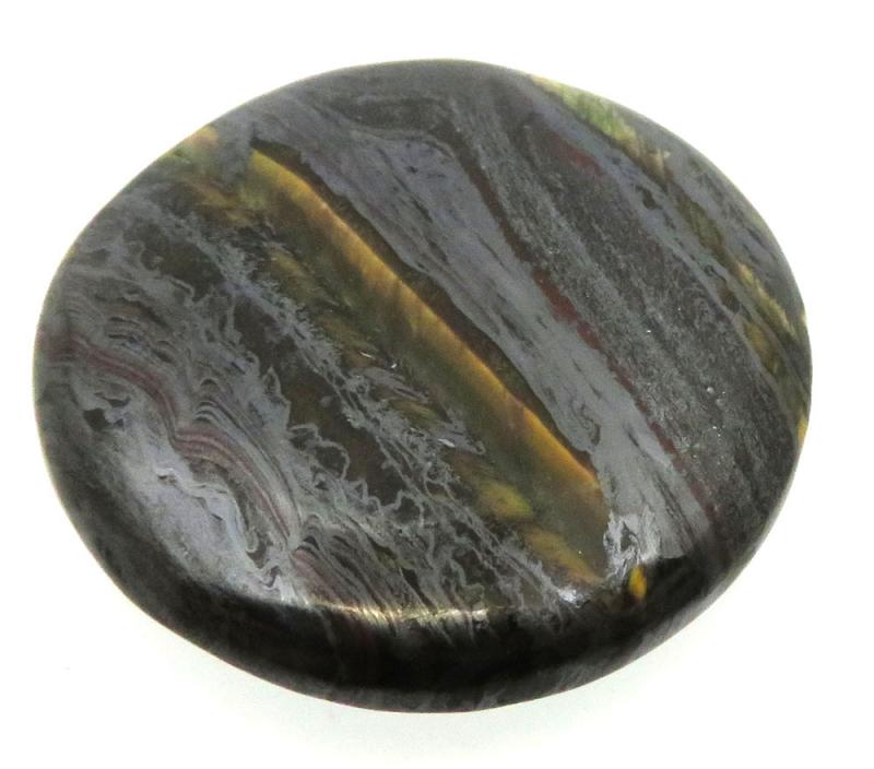 Round 30x30mm Tiger Iron Cabochon 11