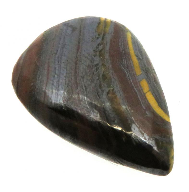Teardrop 28x29mm Tiger Iron Cabochon 18