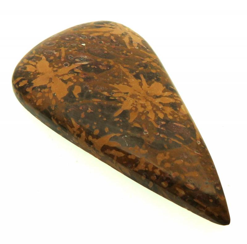 Teardrop 49x27mm Firework Jasper Cabochon 17