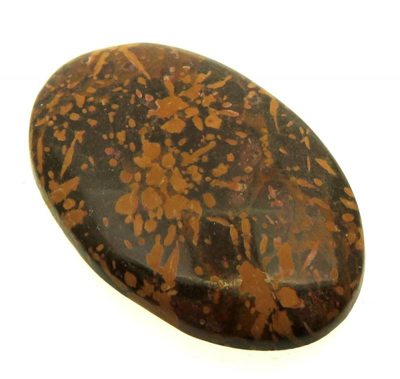 Oval 37x24mm Firework Jasper Cabochon 18