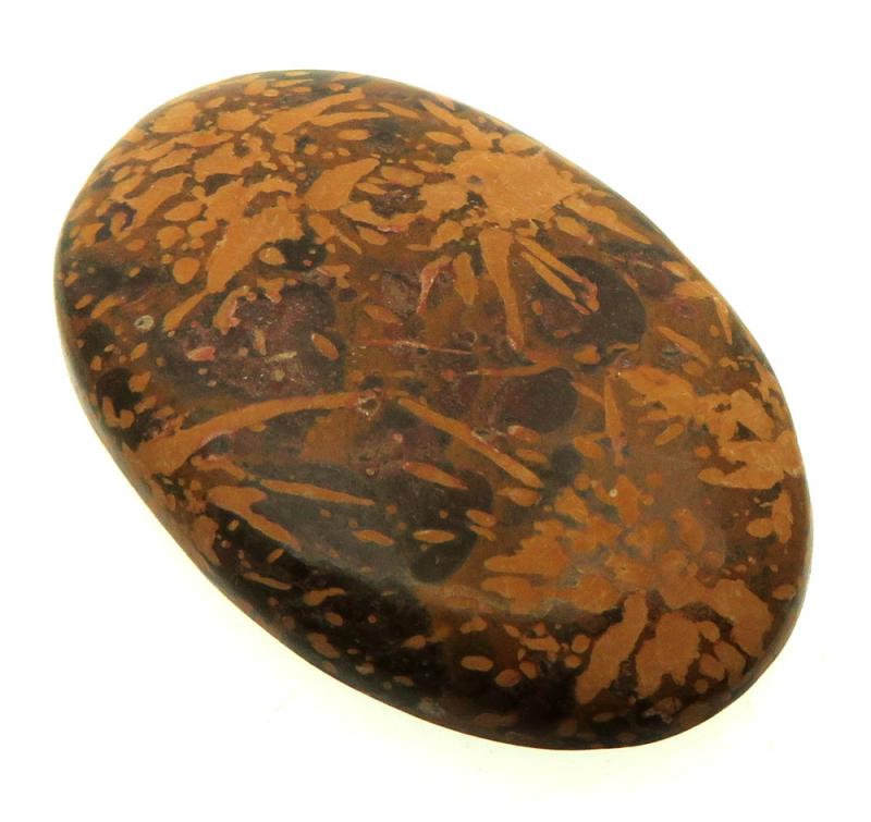 Oval 40x26mm Firework Jasper Cabochon 23