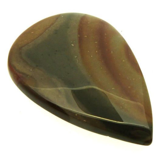 Teardrop 41x28mm Polychrome Jasper Cabochon 05
