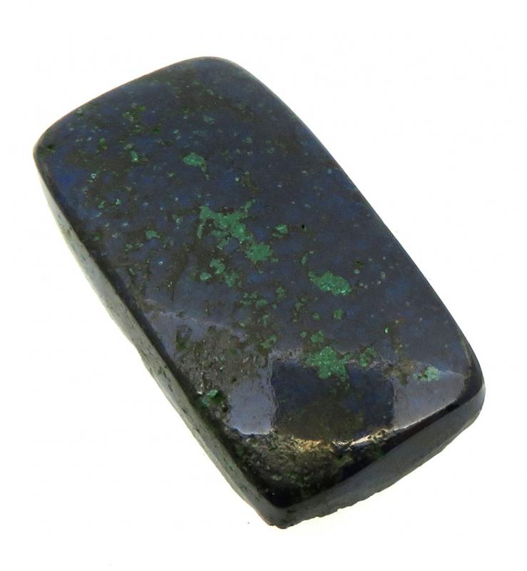 Rectangle 29x15mm Azurite Mix Cabochon 18