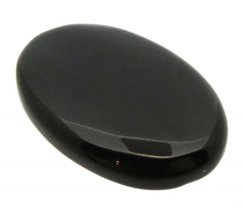 Oval 34x23mm Black Onyx Cabochon 08