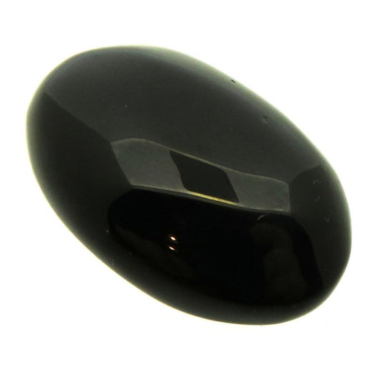 Oval 26x16mm Black Onyx Cabochon 21