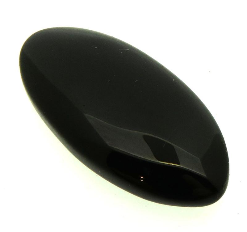 Oval 29x14mm Black Onyx Cabochon 24