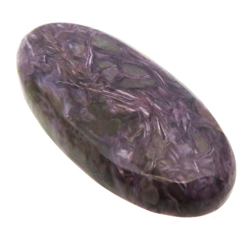 Oval 42x20mm Charoite Cabochon 33