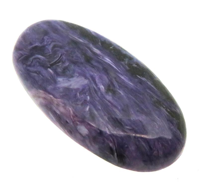 Oval 38x19mm Charoite Cabochon 46