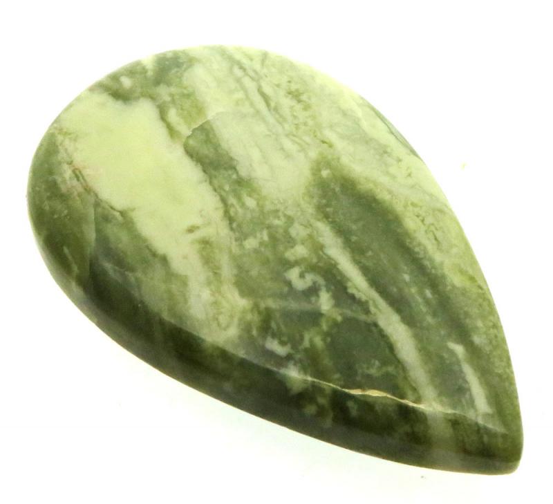 Teardrop 54x33mm Serpentine Cabochon 21