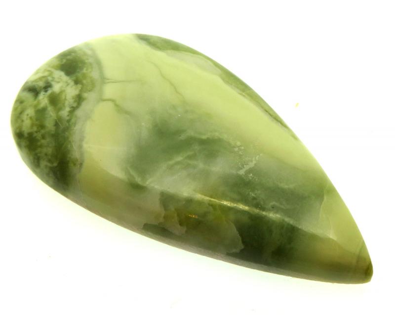 Teardrop 55x28mm Serpentine Cabochon 26