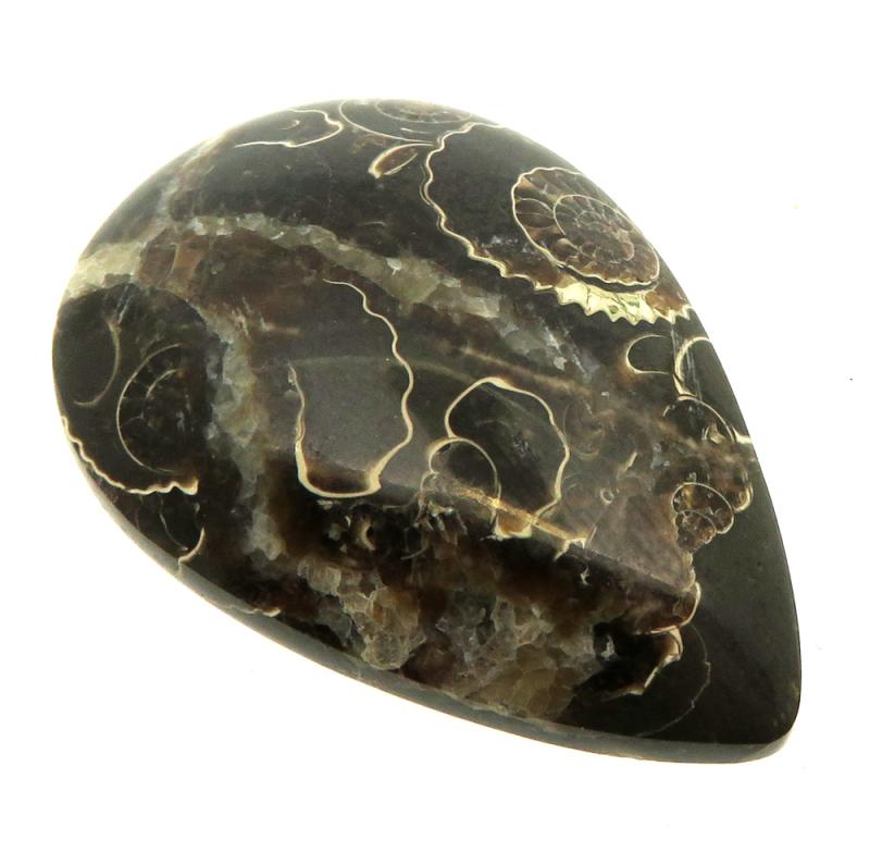 Teardrop 35x24mm Marston Marble Cabochon 04
